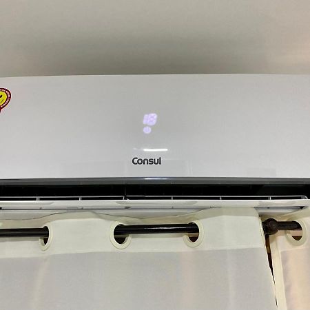 Apto No Centro Perto Do Shopping Com 2 Quartos De Casal Arcond Wifi Fibra Homeoffice E Garagem Em Дорадус Экстерьер фото