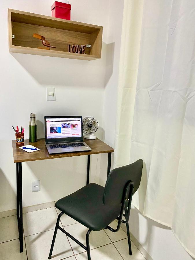 Apto No Centro Perto Do Shopping Com 2 Quartos De Casal Arcond Wifi Fibra Homeoffice E Garagem Em Дорадус Экстерьер фото