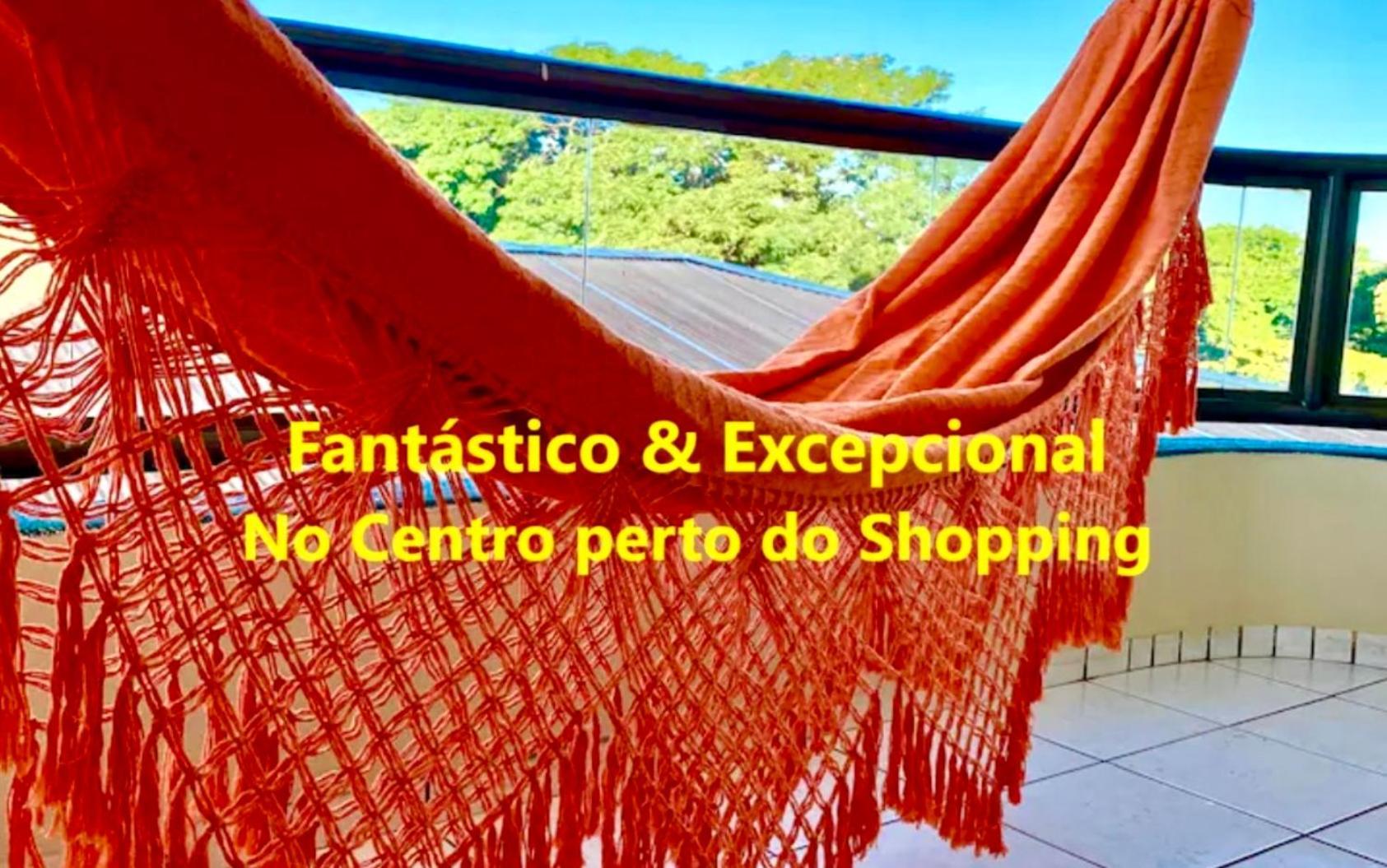 Apto No Centro Perto Do Shopping Com 2 Quartos De Casal Arcond Wifi Fibra Homeoffice E Garagem Em Дорадус Экстерьер фото